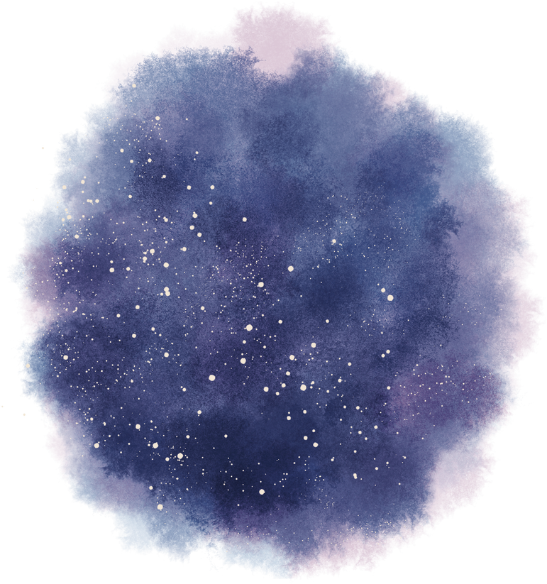 Watercolor galaxy